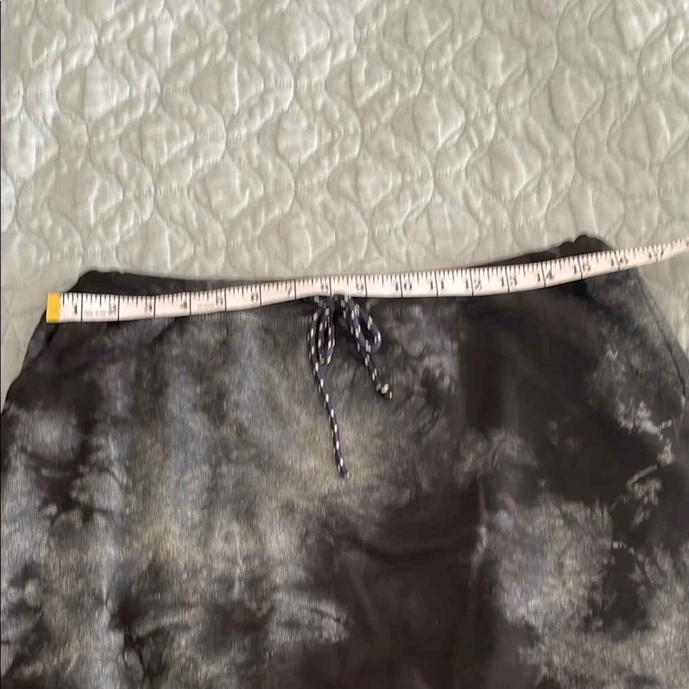 Sundry Black and Gray Skirt with Beaded Detail